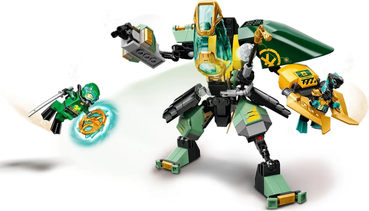 LEGO Ninjago 71750 Lloyd's Hydro Mech set, image 7