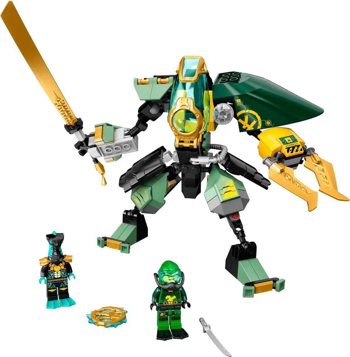 LEGO Ninjago 71750 Lloyd's Hydro Mech set