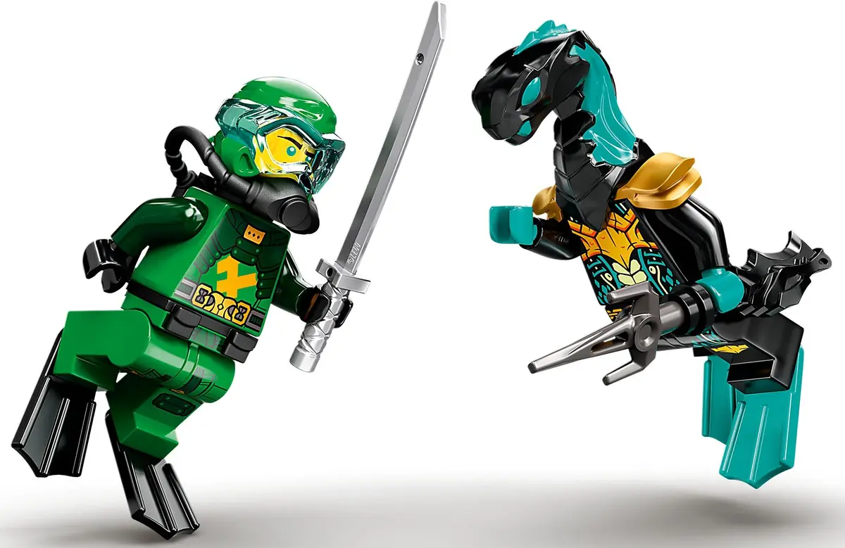 LEGO Ninjago 71750 Lloyd's Hydro Mech set, image 6