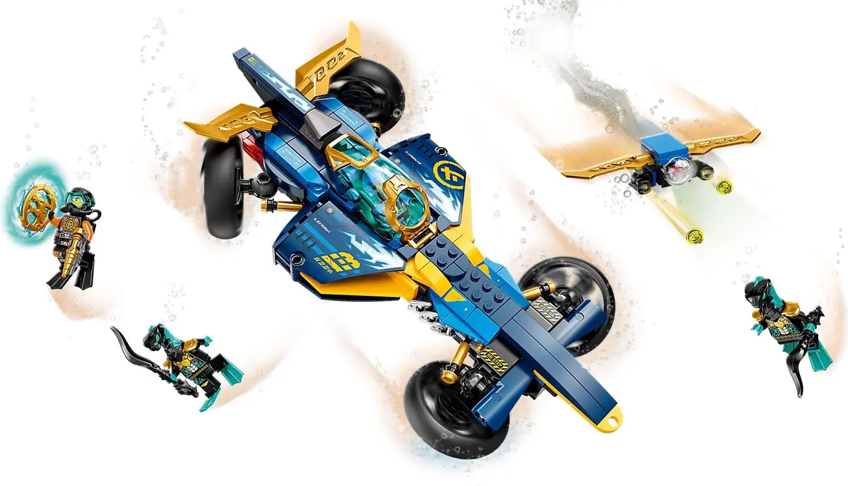 LEGO Ninjago 71752 Ninja Sub Speeder set, image 9