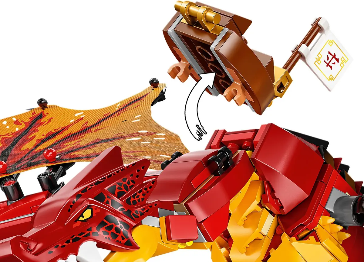 LEGO Ninjago 71753 Fire Dragon Attack set, image 9