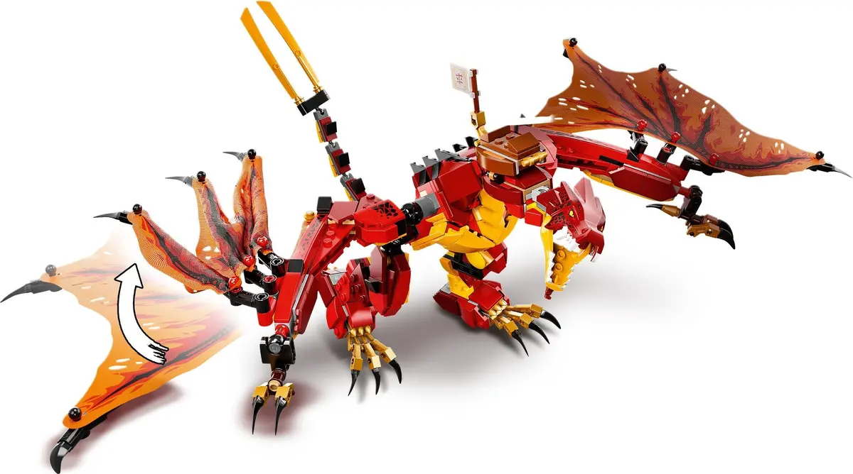 LEGO Ninjago 71753 Fire Dragon Attack set, image 10