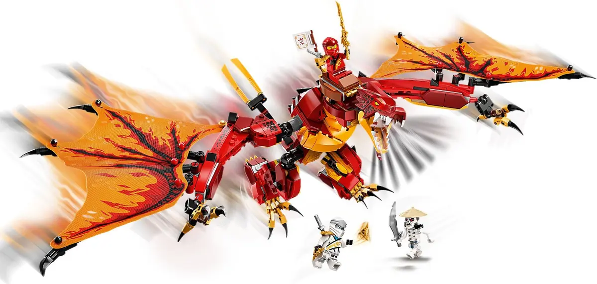 LEGO Ninjago 71753 Fire Dragon Attack set, image 6