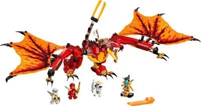 LEGO Ninjago 71753 Fire Dragon Attack set
