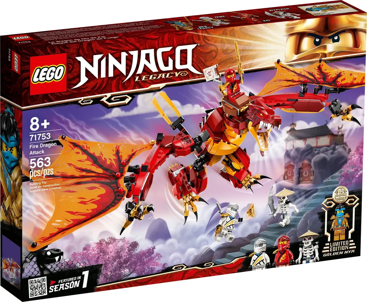 LEGO Ninjago 71753 Fire Dragon Attack set, image 2