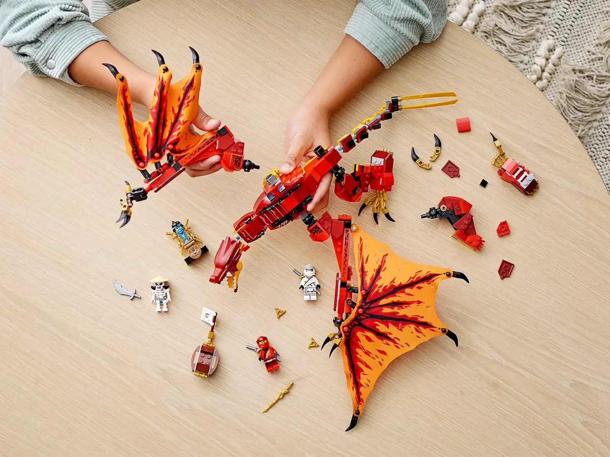 LEGO Ninjago 71753 Fire Dragon Attack set, image 12