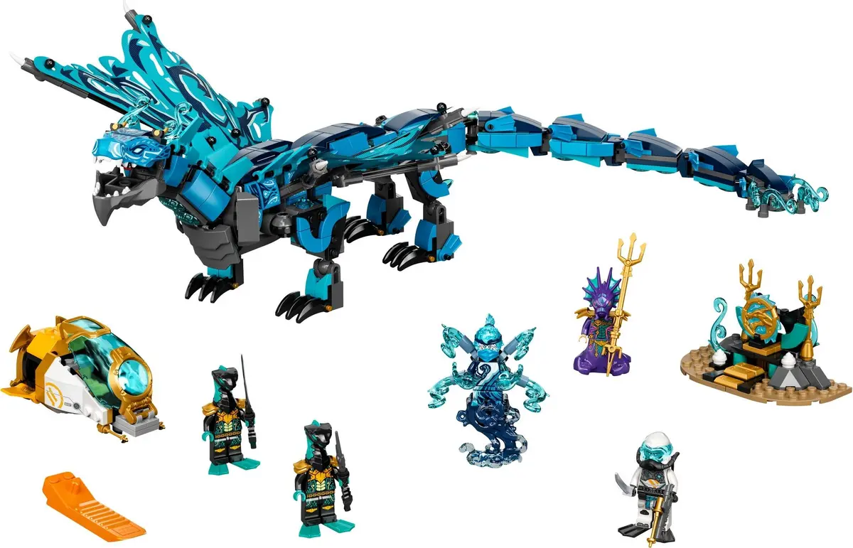 LEGO Ninjago 71754 Water Dragon set