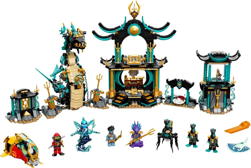 LEGO Ninjago 71755 Temple of the Endless Sea set