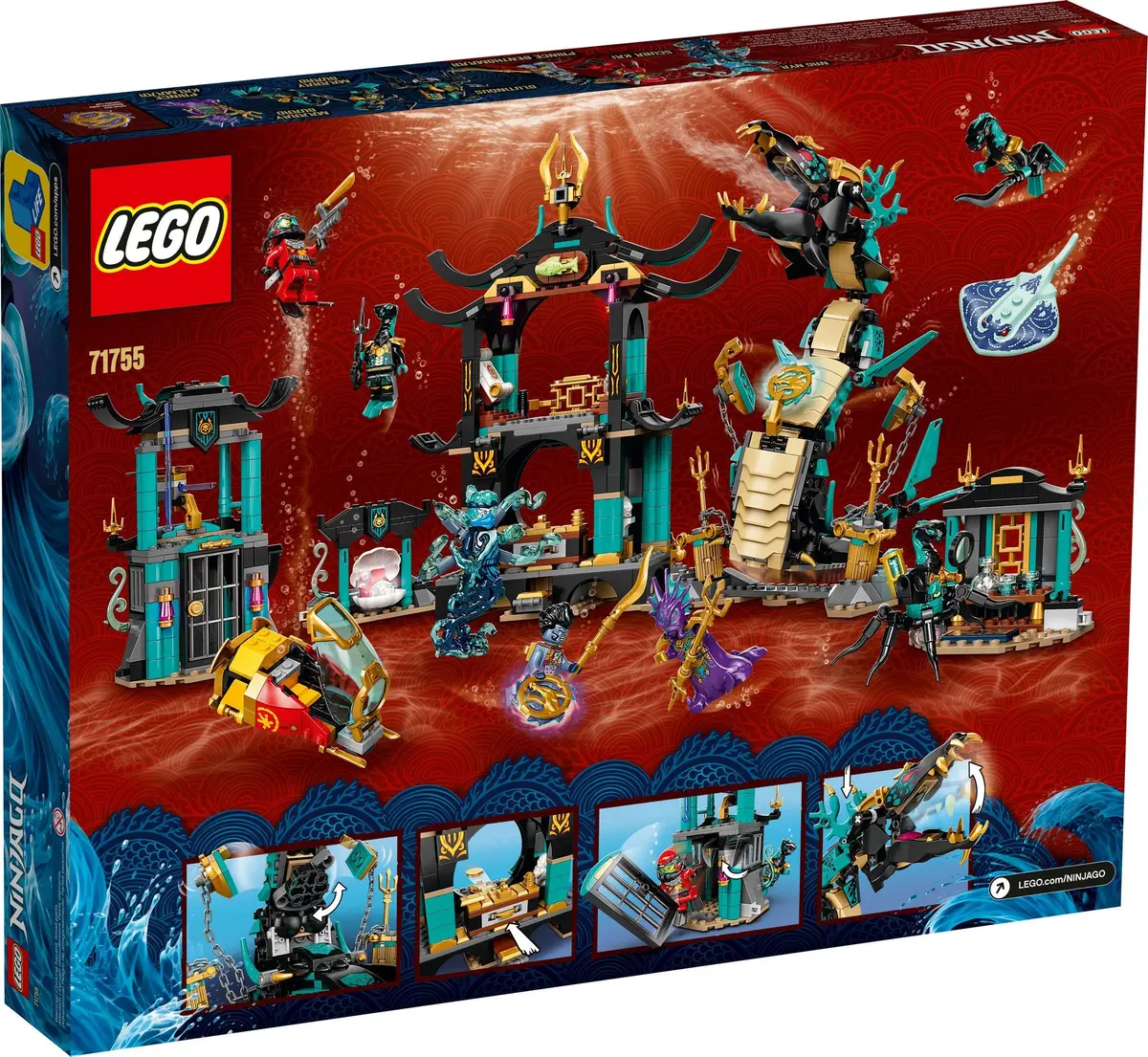LEGO Ninjago 71755 Temple of the Endless Sea set, image 3