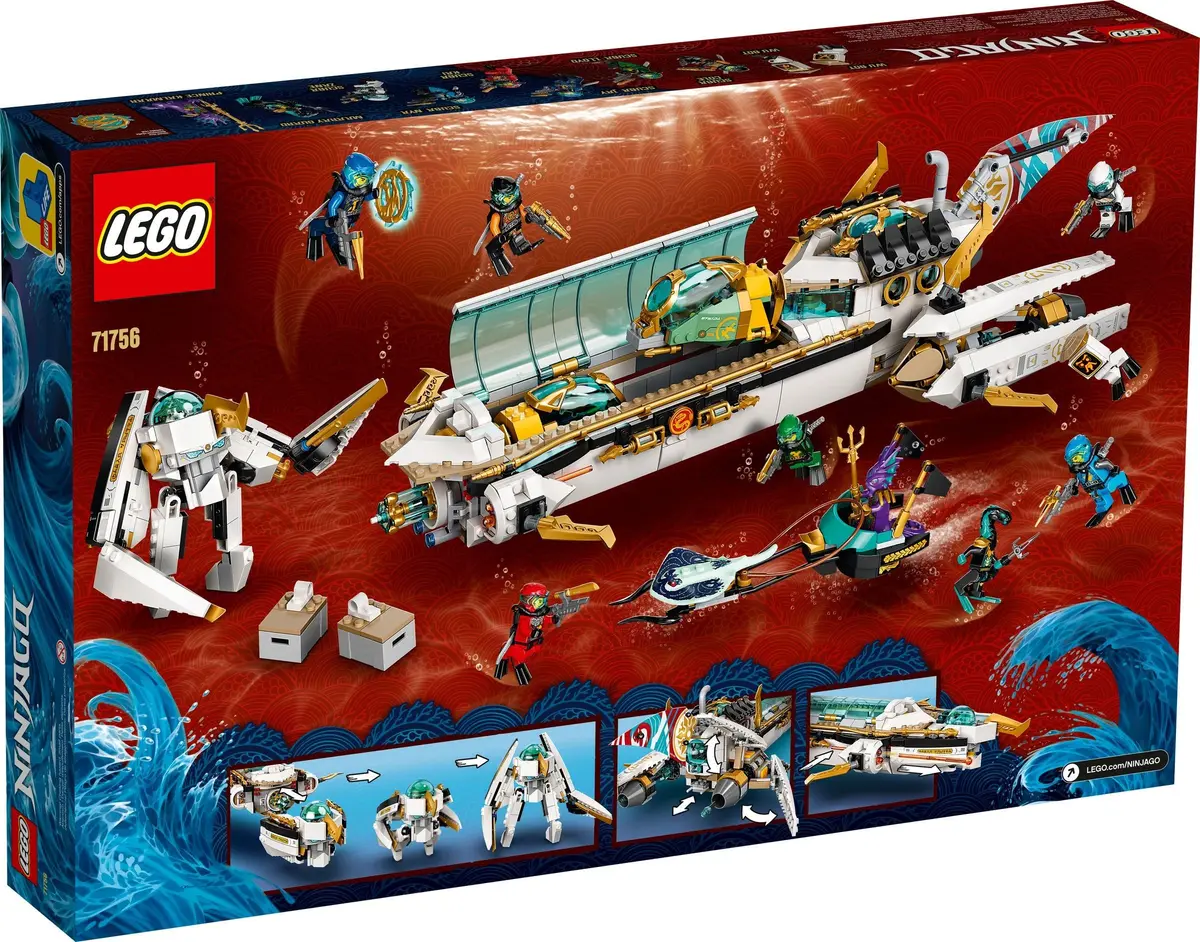LEGO Ninjago 71756 Hydro Bounty set, image 11