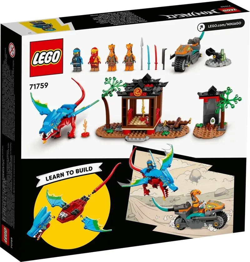 LEGO Ninjago 71759 Ninja Dragon Temple set, image 3