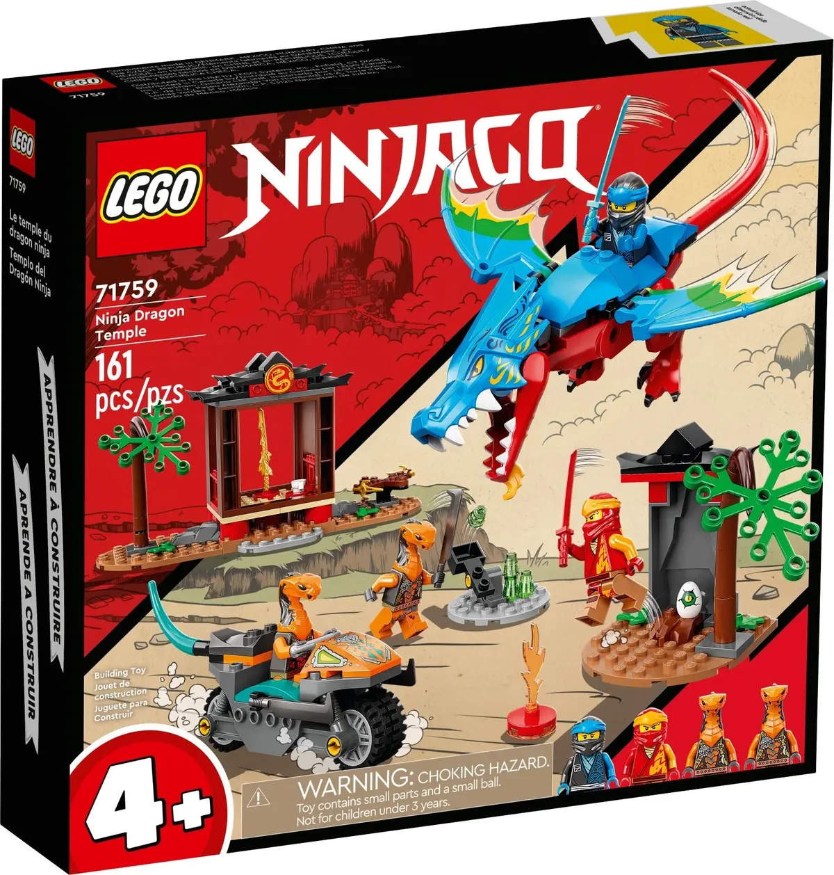 LEGO Ninjago 71759 Ninja Dragon Temple set, image 4