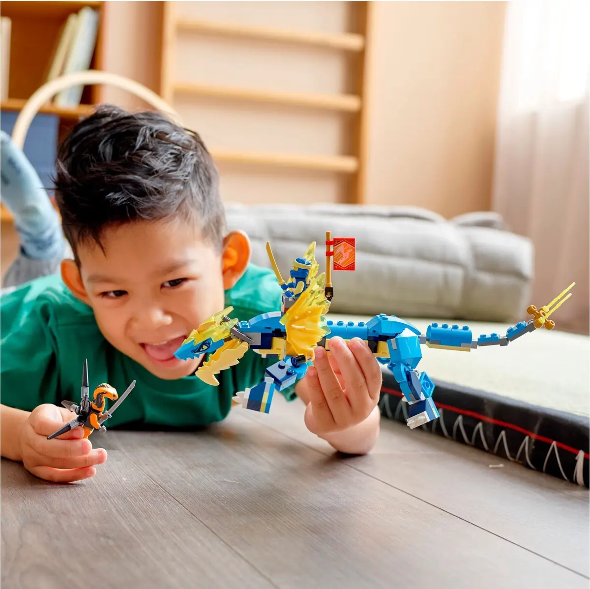 LEGO Ninjago 71760 Jay's Thunder Dragon EVO set, image 6