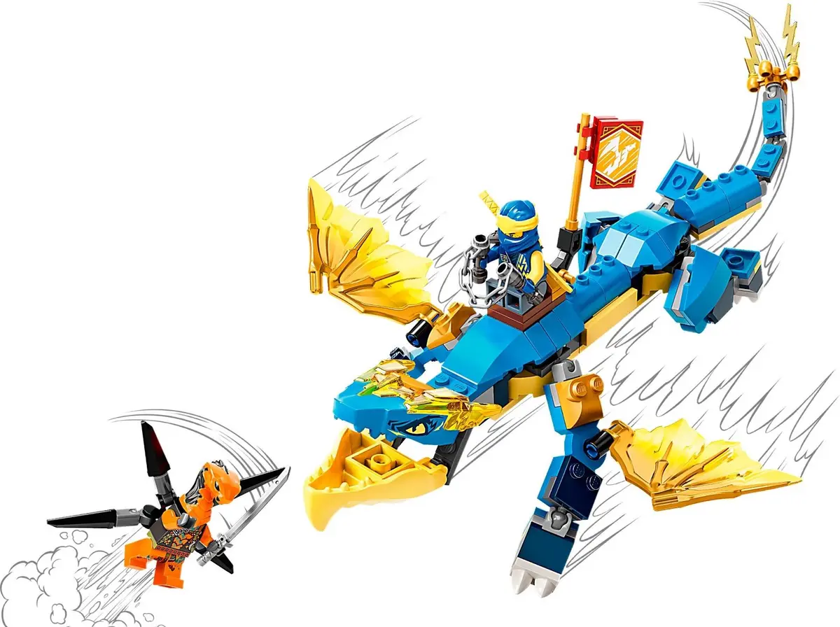 LEGO Ninjago 71760 Jay's Thunder Dragon EVO set, image 3