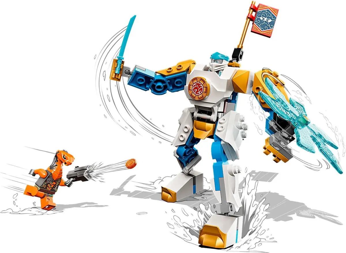 LEGO Ninjago 71761 Zane's Power Up Mech EVO set, image 3