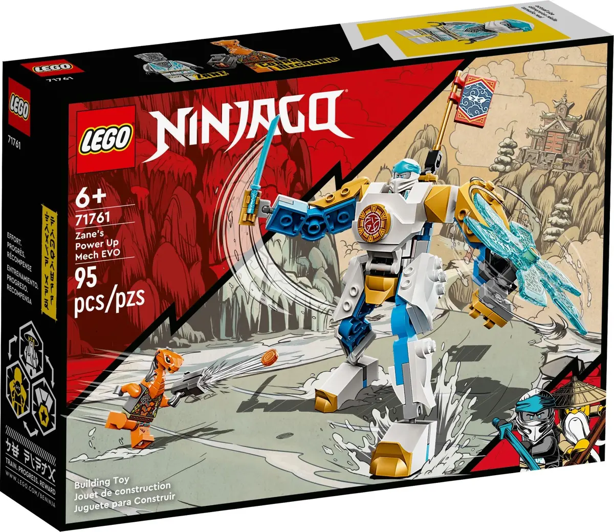 LEGO Ninjago 71761 Zane's Power Up Mech EVO set, image 2