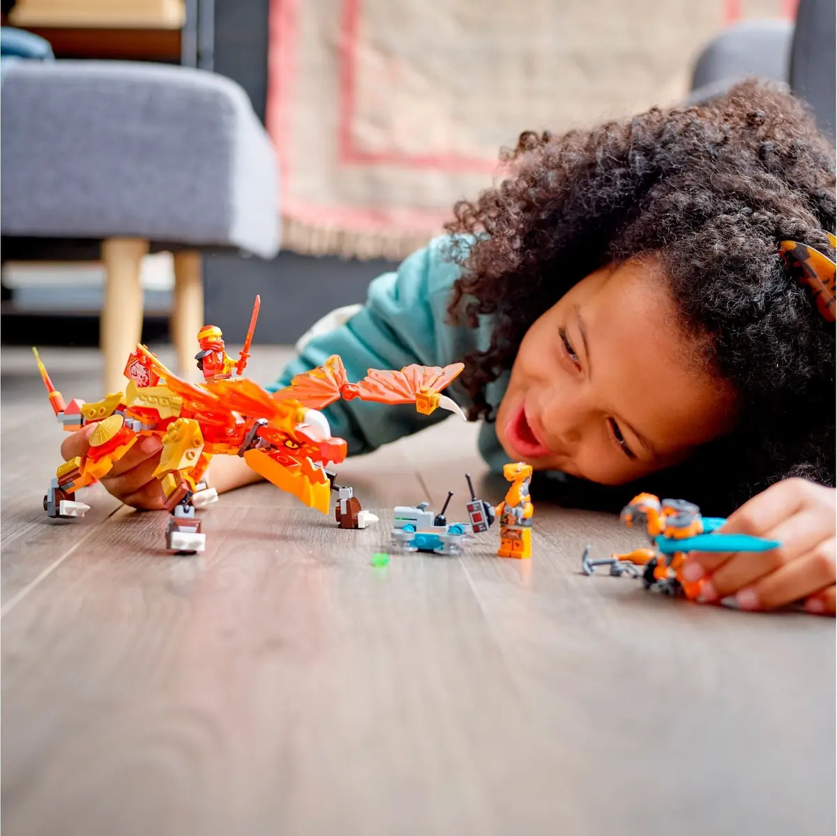 LEGO Ninjago 71762 Kai's Fire Dragon EVO set, image 6