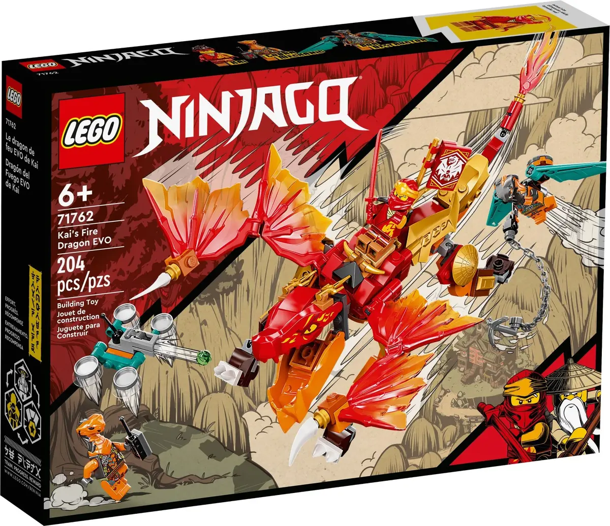 LEGO Ninjago 71762 Kai's Fire Dragon EVO set, image 2