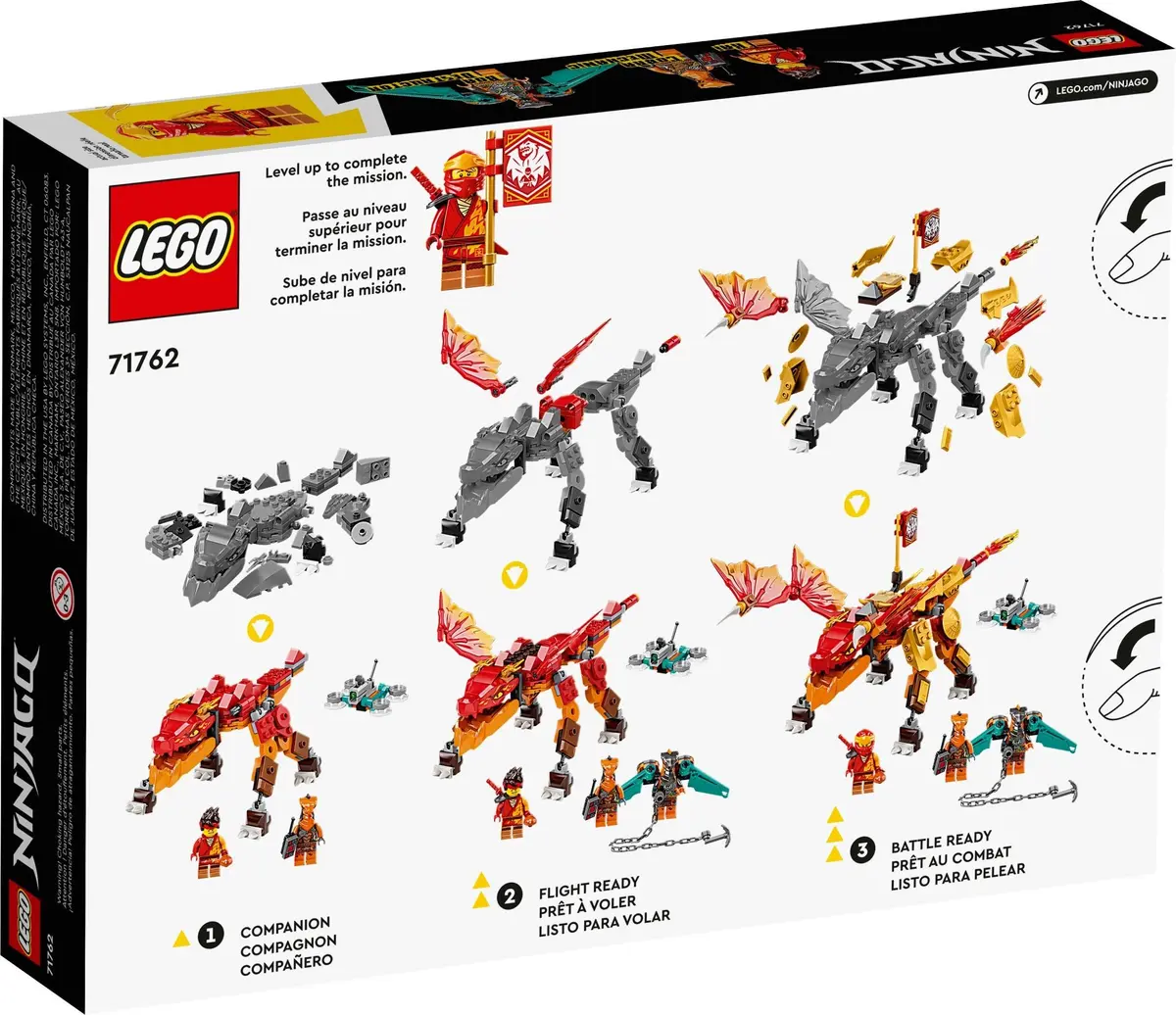 LEGO Ninjago 71762 Kai's Fire Dragon EVO set, image 5
