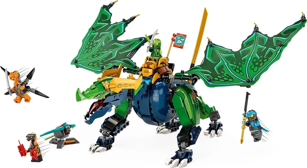 LEGO Ninjago 71766 Lloyd's Legendary Dragon set, image 3
