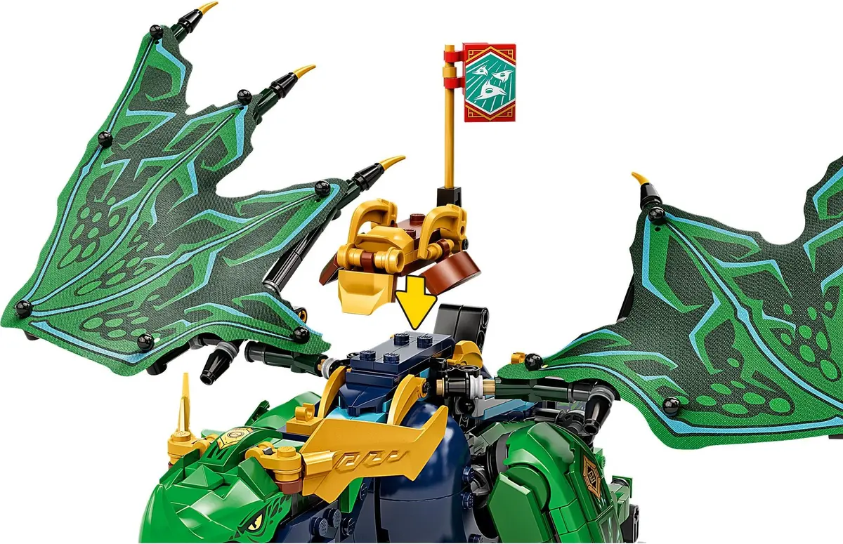 LEGO Ninjago 71766 Lloyd's Legendary Dragon set, image 5