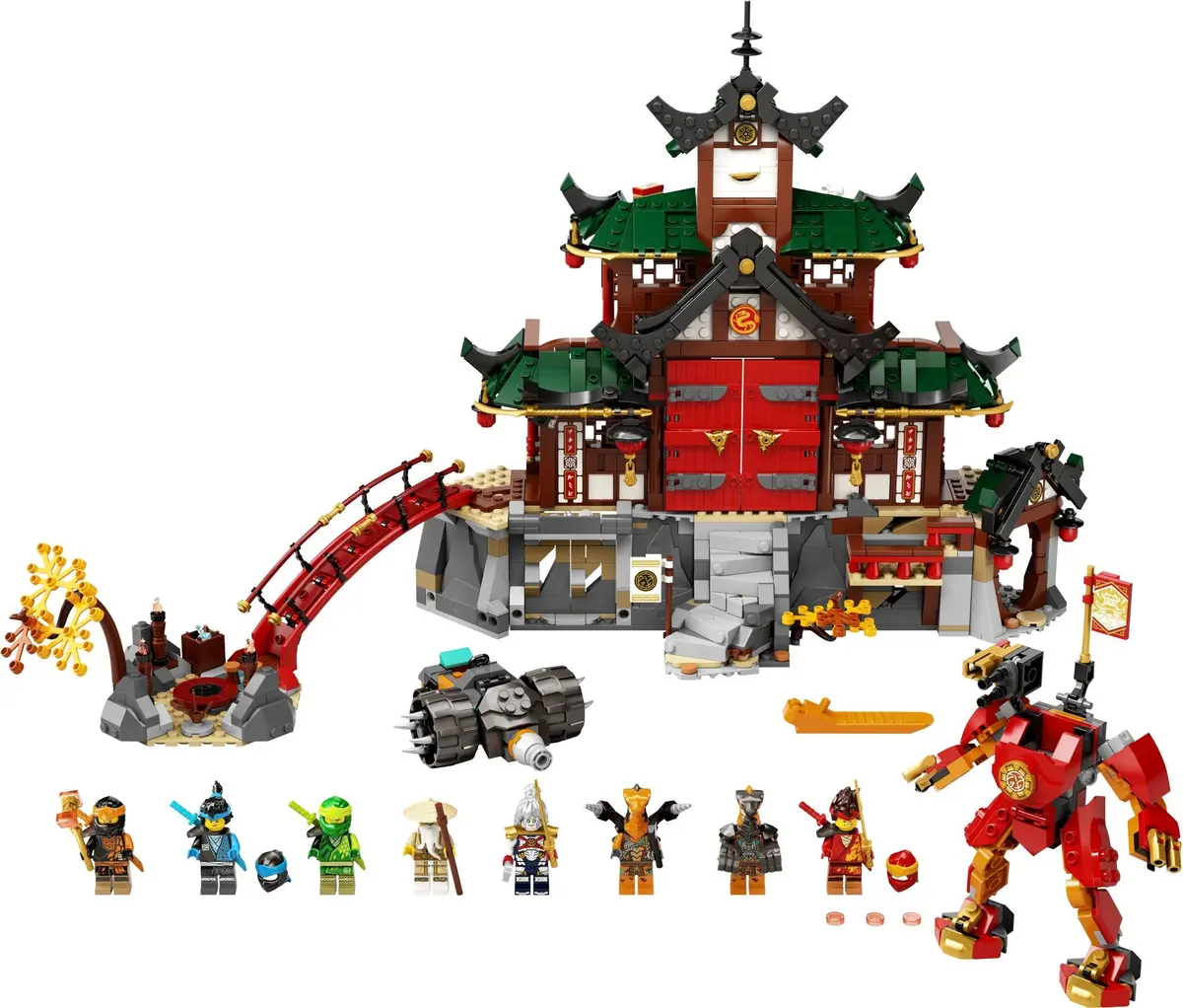 LEGO Ninjago 71767 Ninja Dojo Temple set