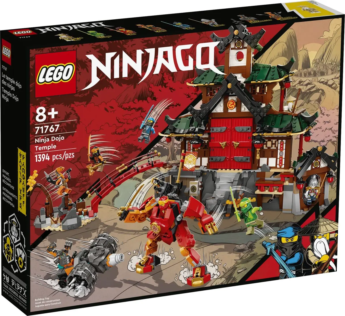 LEGO Ninjago 71767 Ninja Dojo Temple set, image 2