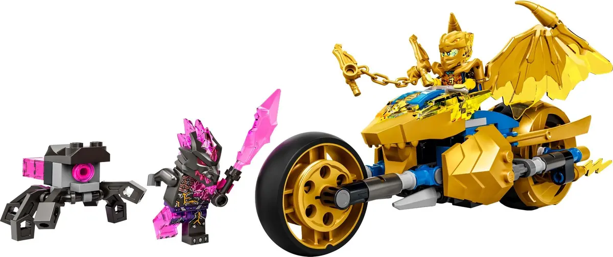 LEGO Ninjago 71768 Jay's Golden Dragon Motorbike set