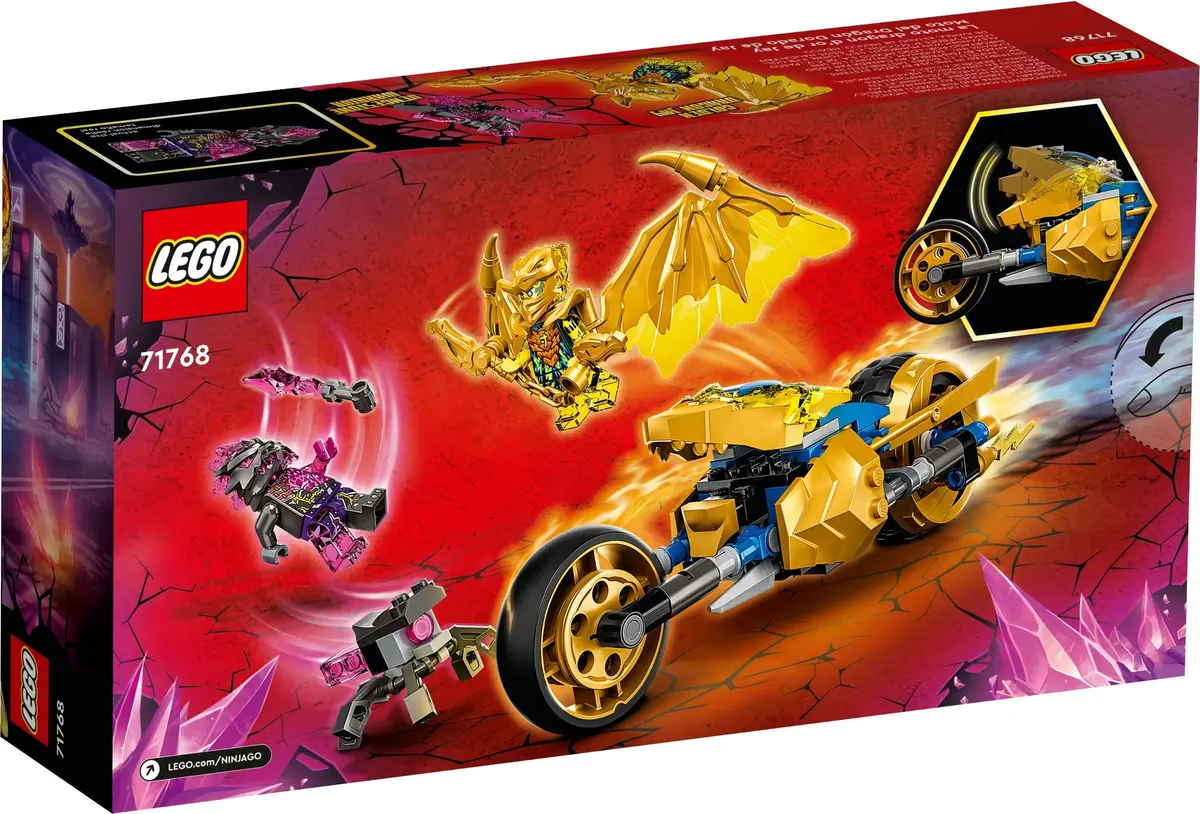 LEGO Ninjago 71768 Jay's Golden Dragon Motorbike set, image 6