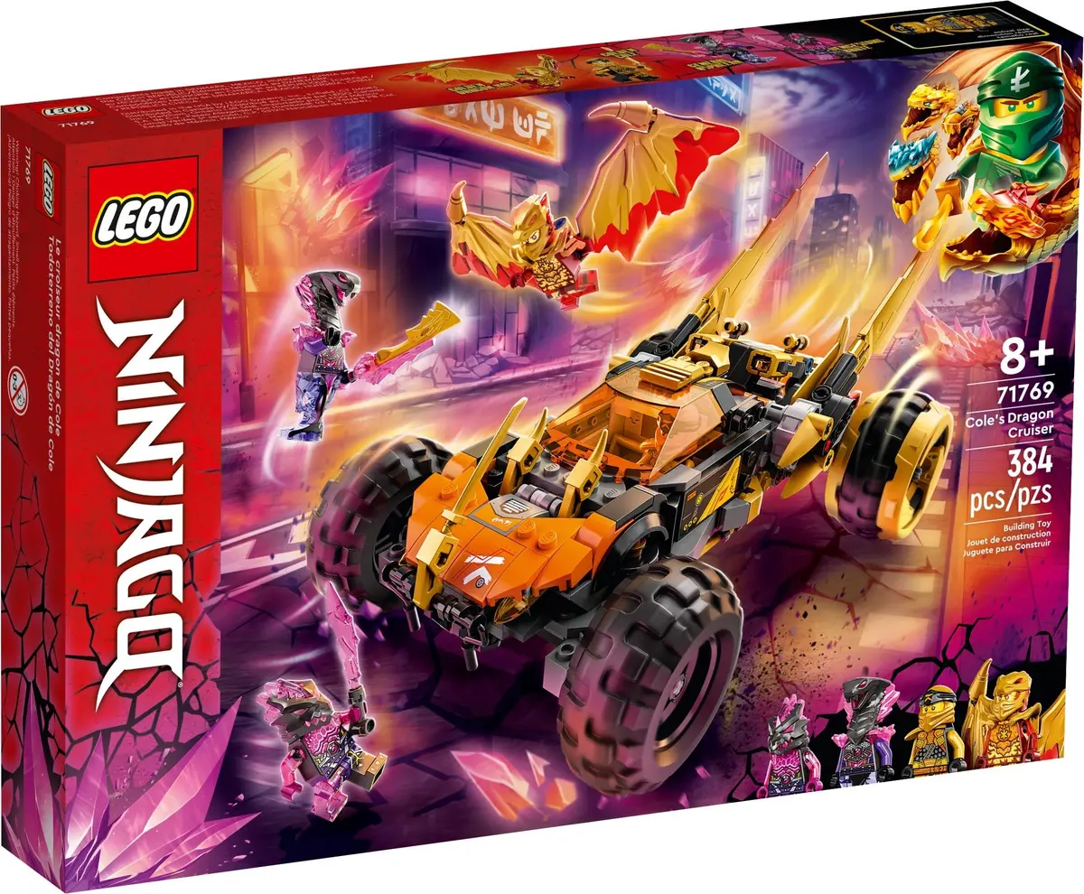 LEGO Ninjago 71769 Cole's Dragon Cruiser set, image 2