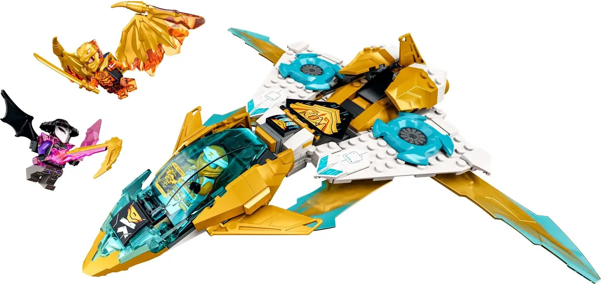 LEGO Ninjago 71770 Zane's Golden Dragon Jet set