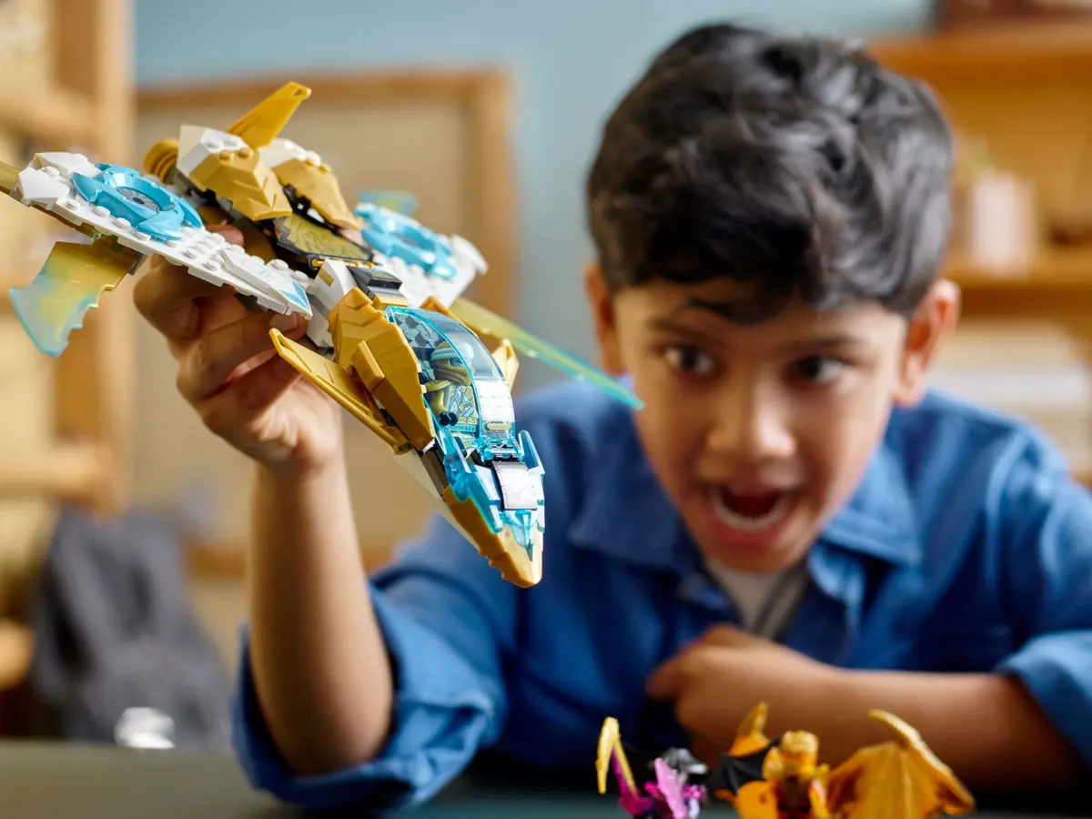 LEGO Ninjago 71770 Zane's Golden Dragon Jet set, image 6