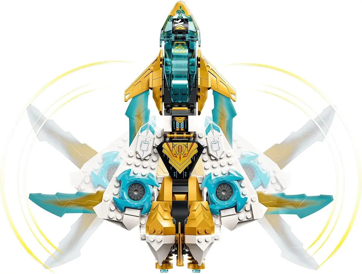 LEGO Ninjago 71770 Zane's Golden Dragon Jet set, image 4