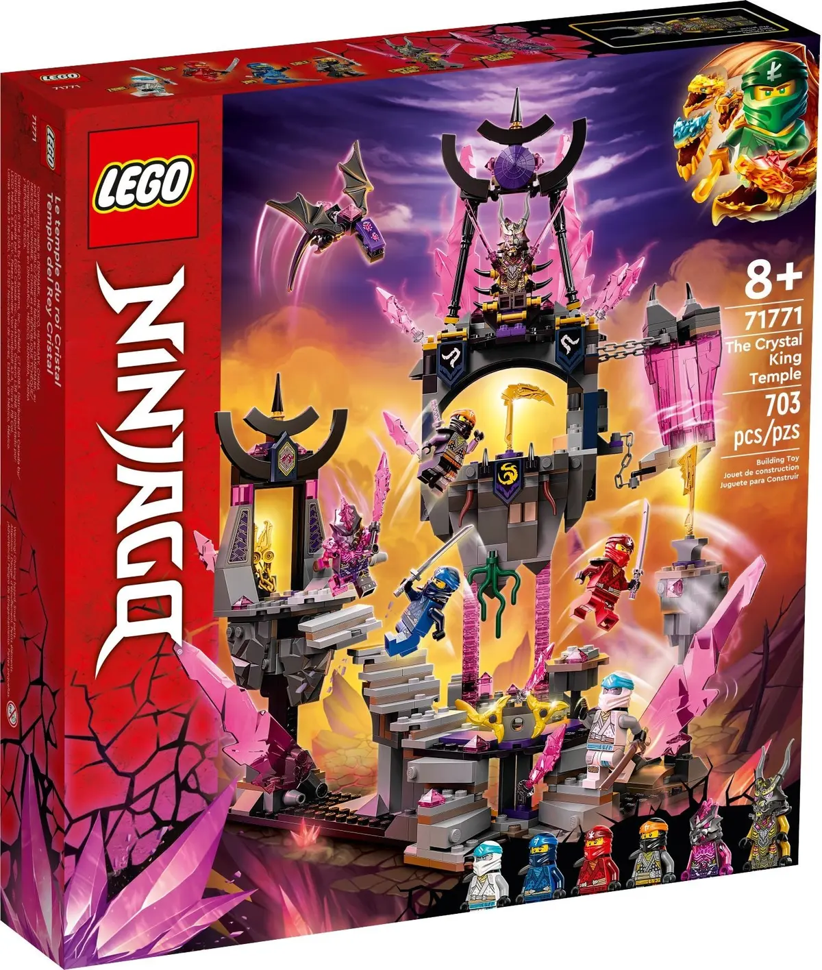 LEGO Ninjago 71771 The Crystal King Temple set, image 2