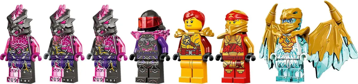 LEGO Ninjago 71773 Kai's Golden Dragon Raider set, image 8