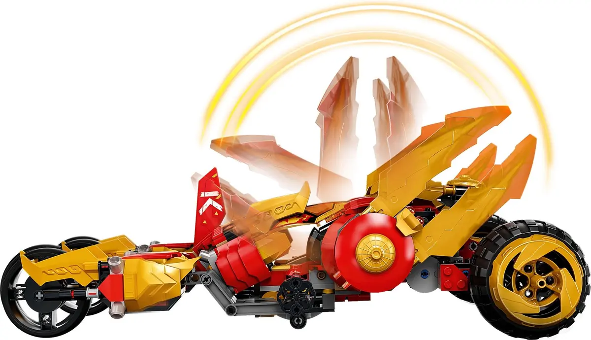 LEGO Ninjago 71773 Kai's Golden Dragon Raider set, image 5
