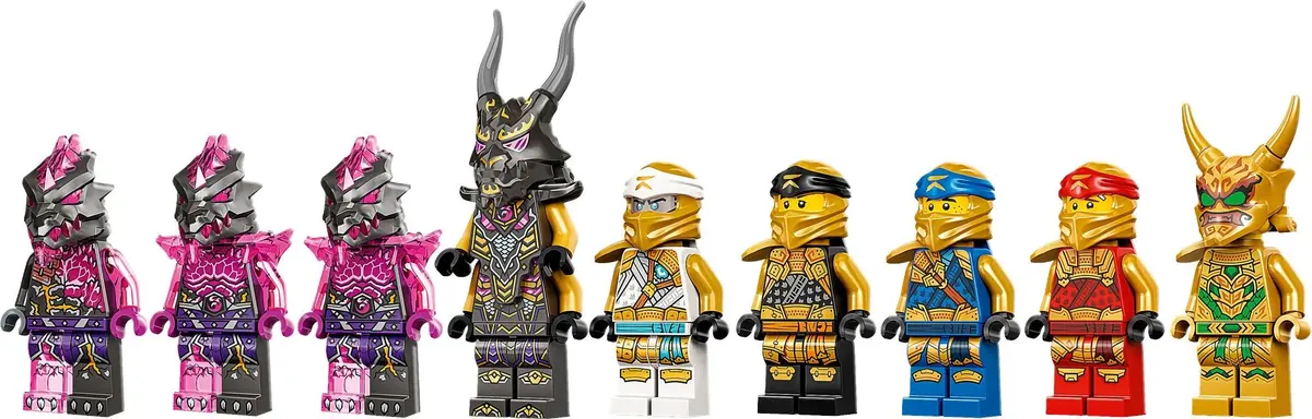 LEGO Ninjago 71774 Lloyd's Golden Ultra Dragon set, image 7