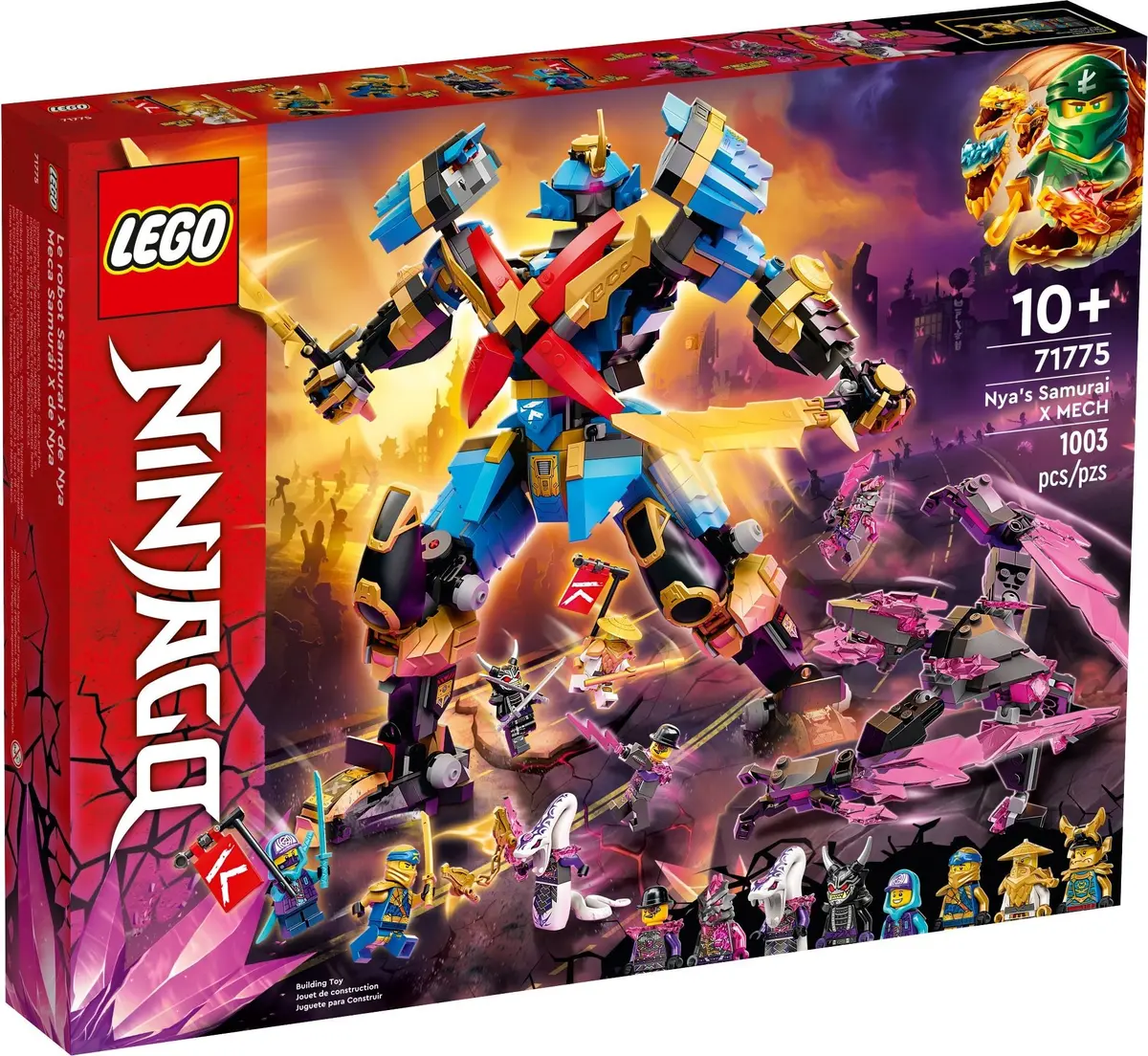 LEGO Ninjago 71775 Nya's Samurai X MECH set, image 2