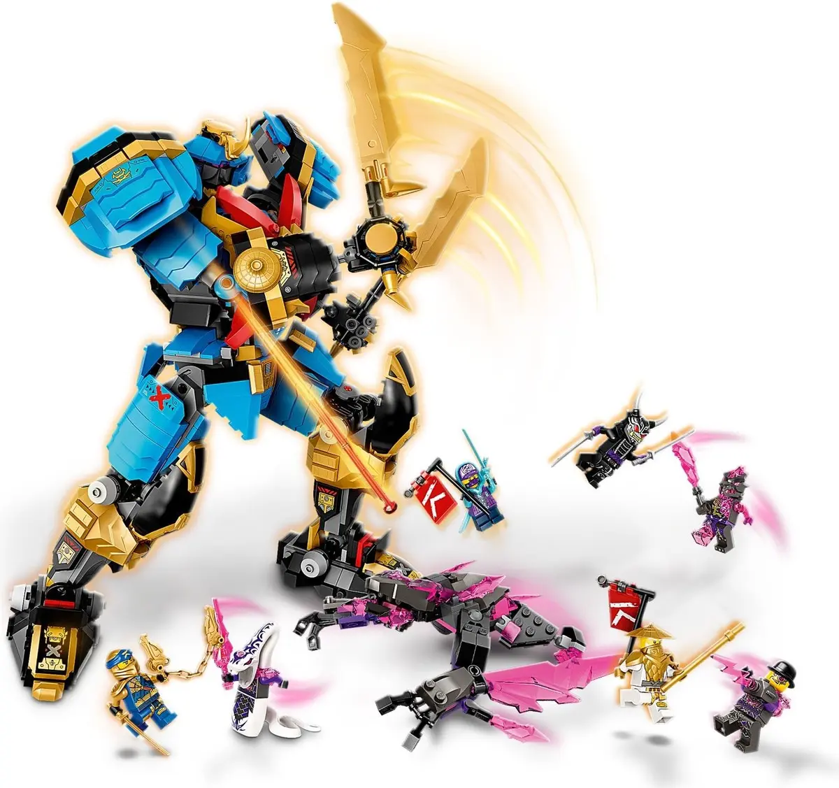 LEGO Ninjago 71775 Nya's Samurai X MECH set, image 4