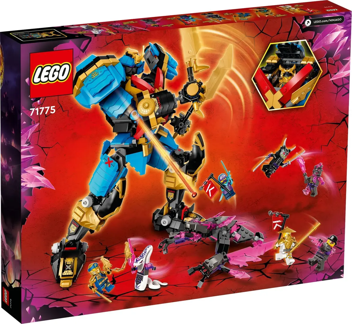 LEGO Ninjago 71775 Nya's Samurai X MECH set, image 6
