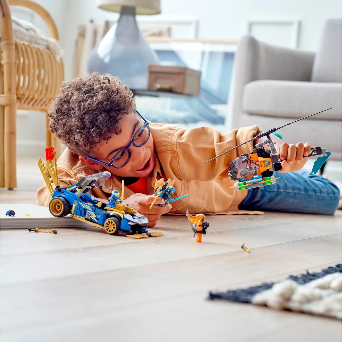 LEGO Ninjago 71776 Jay and Nya's Race Car EVO set, image 9