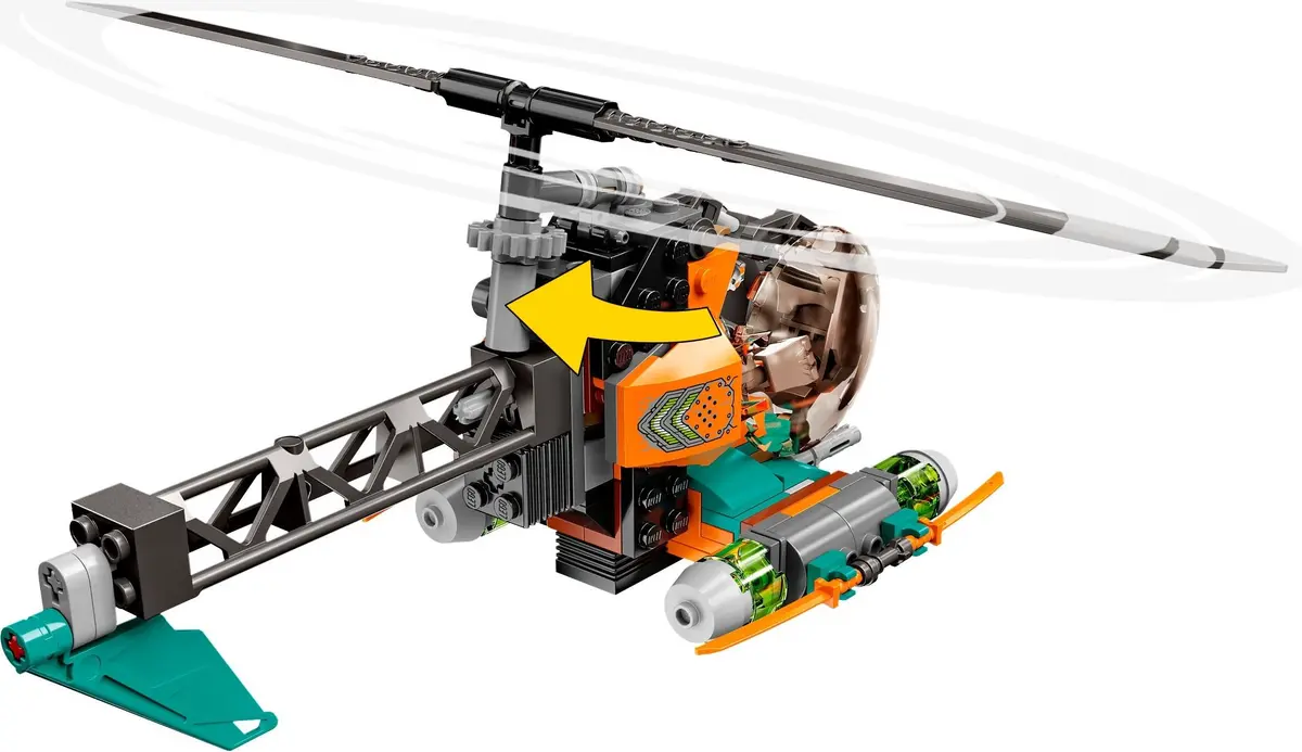 LEGO Ninjago 71776 Jay and Nya's Race Car EVO set, image 6