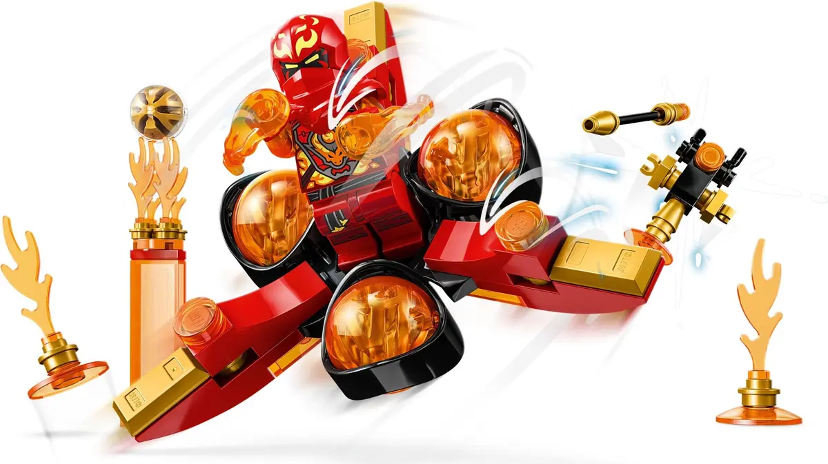 LEGO Ninjago 71777 Kai's Dragon Power Spinjitzu Flip set, image 3