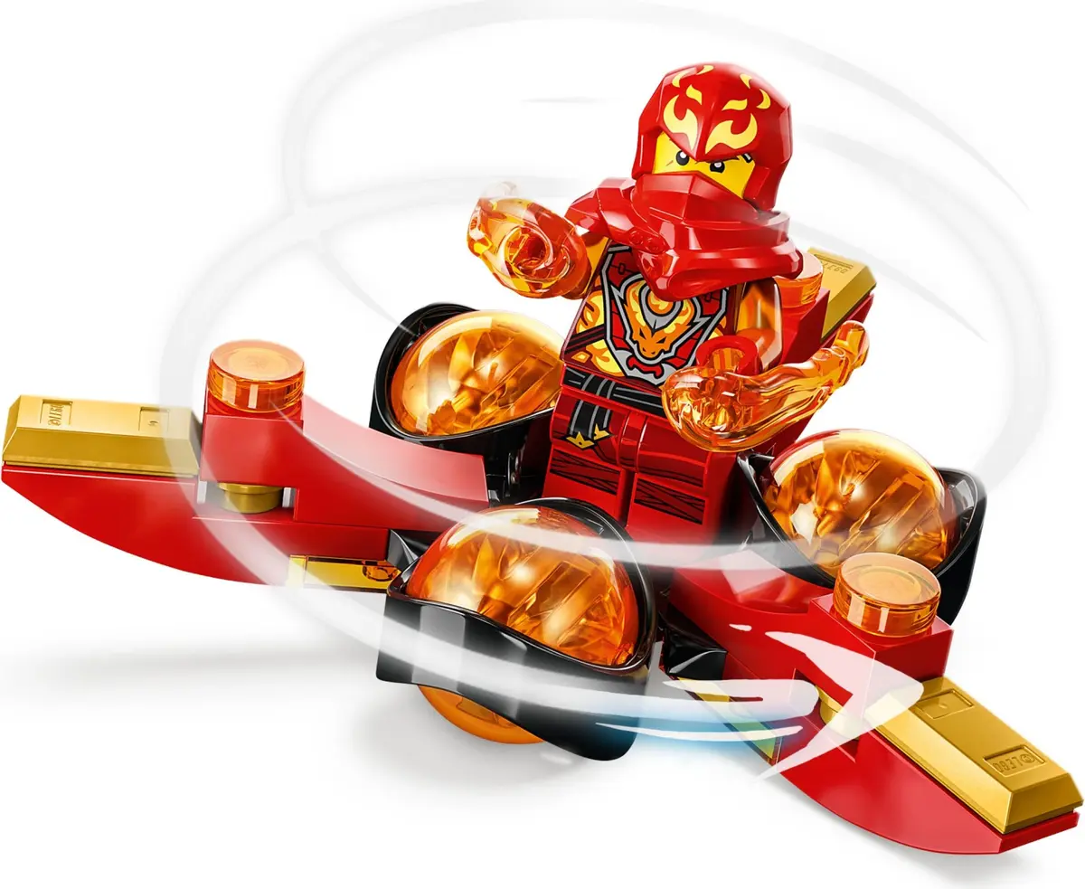 LEGO Ninjago 71777 Kai's Dragon Power Spinjitzu Flip set, image 4