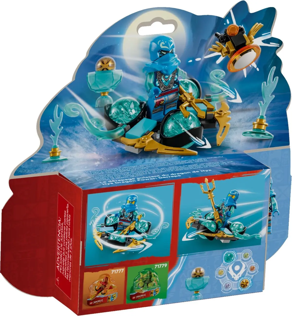 LEGO Ninjago 71778 Nya's Dragon Power Spinjitzu Drift set, image 6
