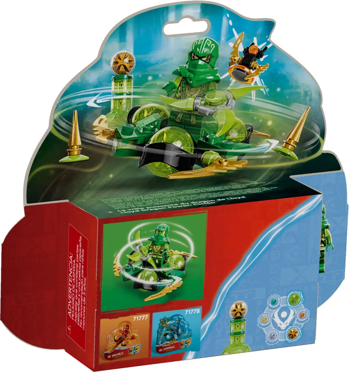LEGO Ninjago 71779 Lloyd's Dragon Power Spinjitzu Spin set, image 7
