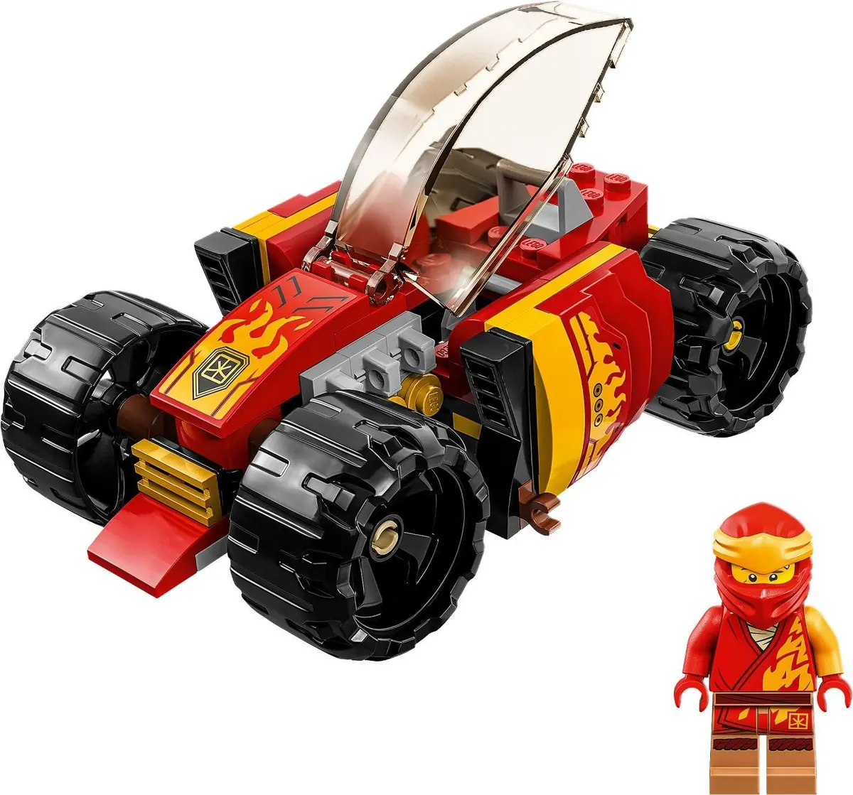LEGO Ninjago 71780 Kai's Ninja Race Car EVO set, image 3