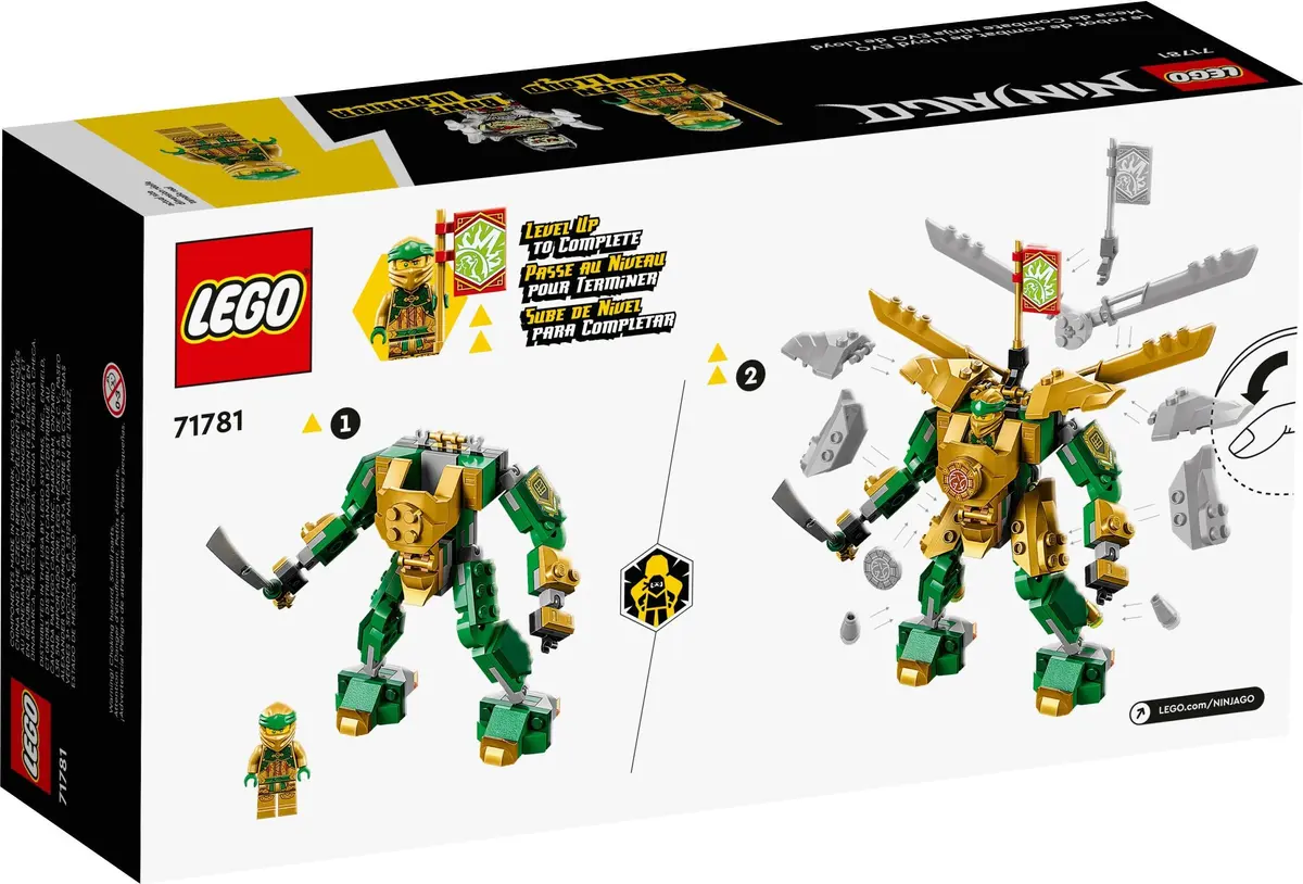 LEGO Ninjago 71781 Lloyd's Mech Battle EVO set, image 6