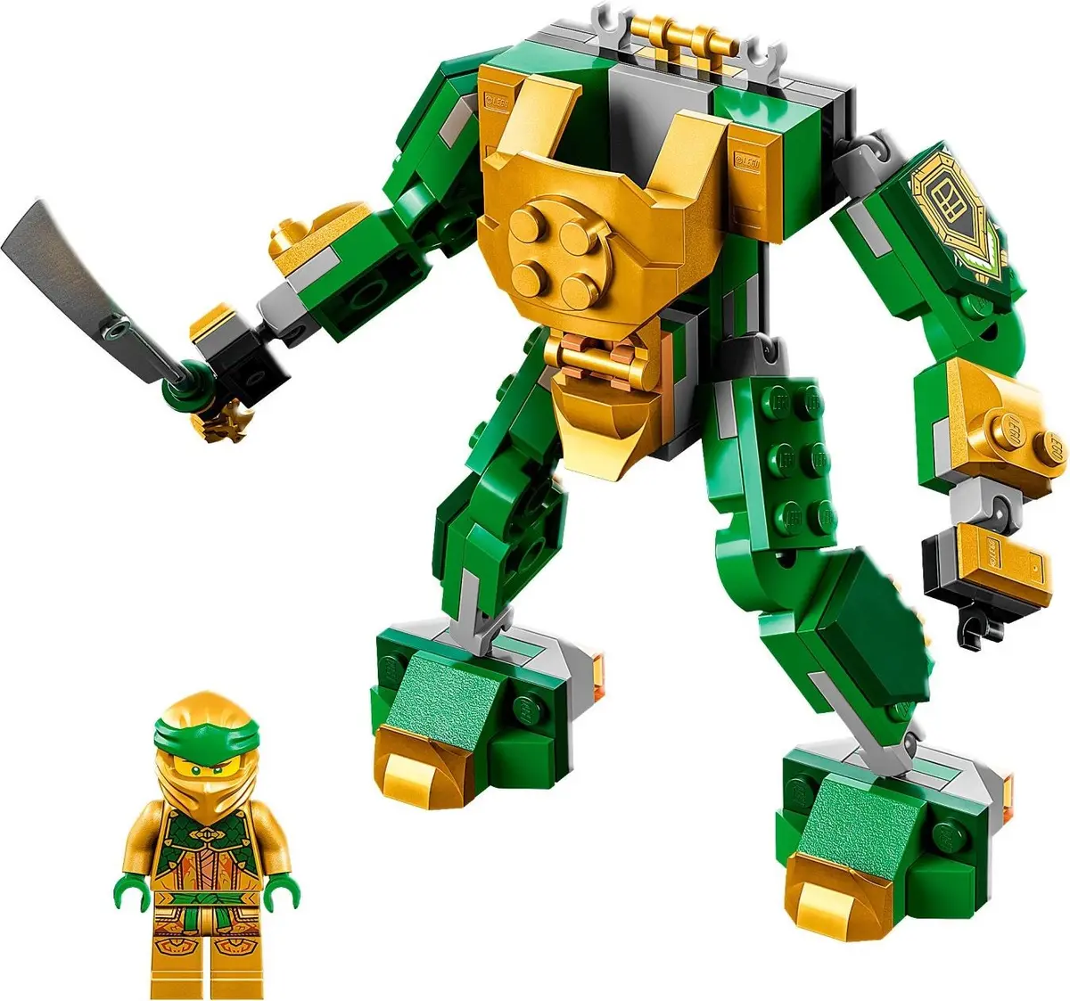 LEGO Ninjago 71781 Lloyd's Mech Battle EVO set, image 3