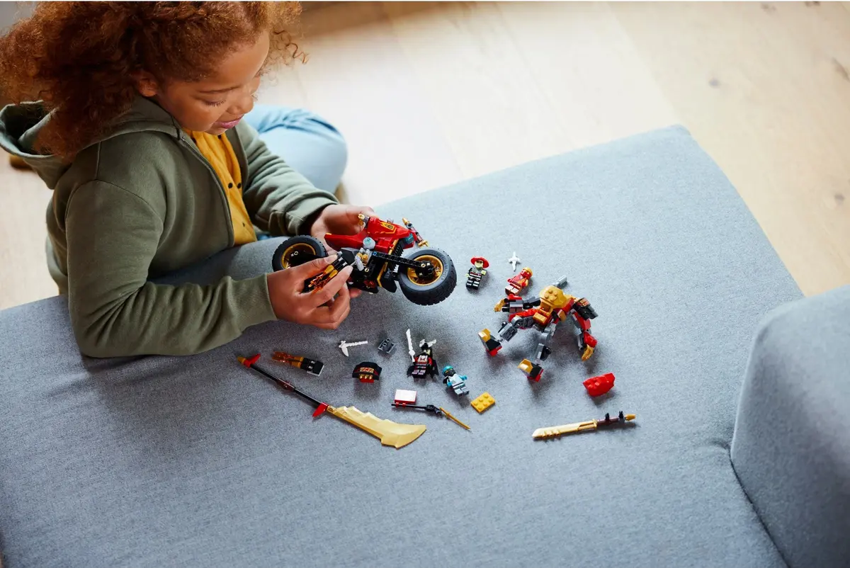 LEGO Ninjago 71783 Kai's Mech Rider EVO set, image 8